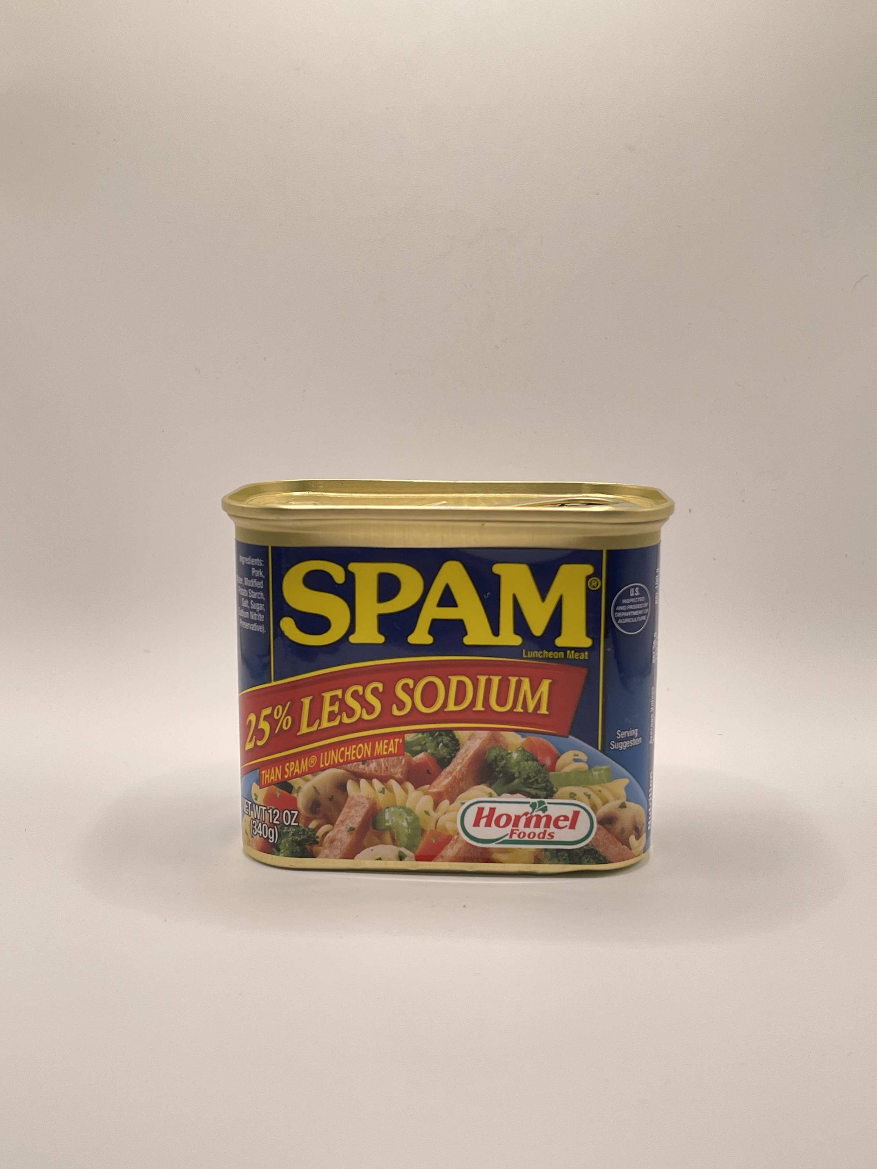 Spam 25% Less Sodium