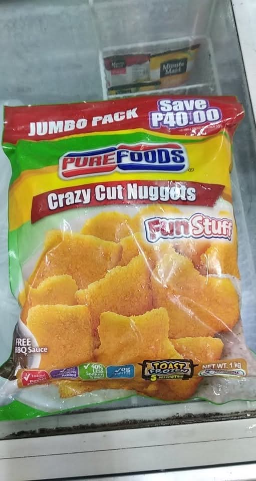 Purefoods Crazy Cut Nuggets Jumbo Pack