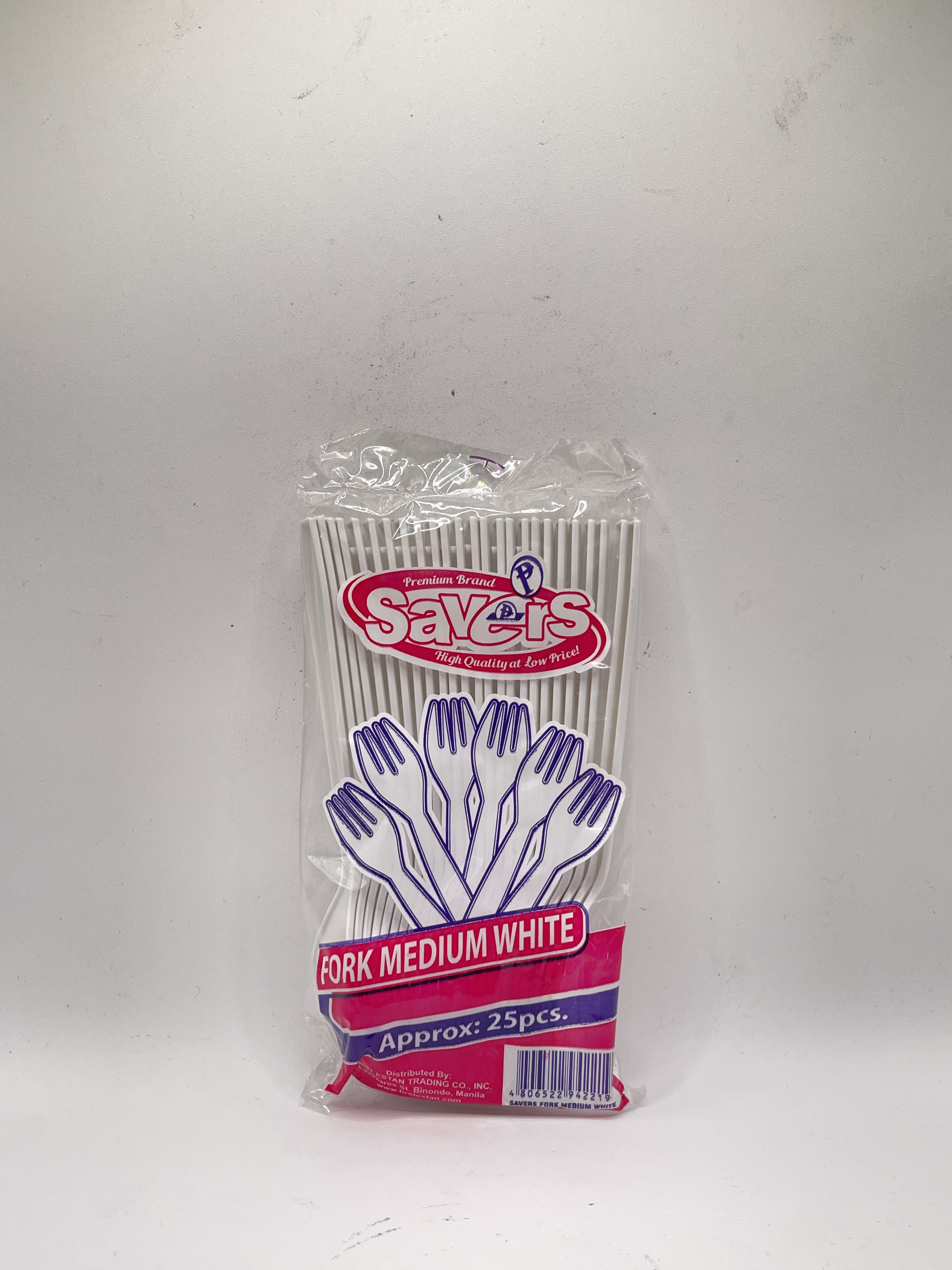 Savers Fork Medium White