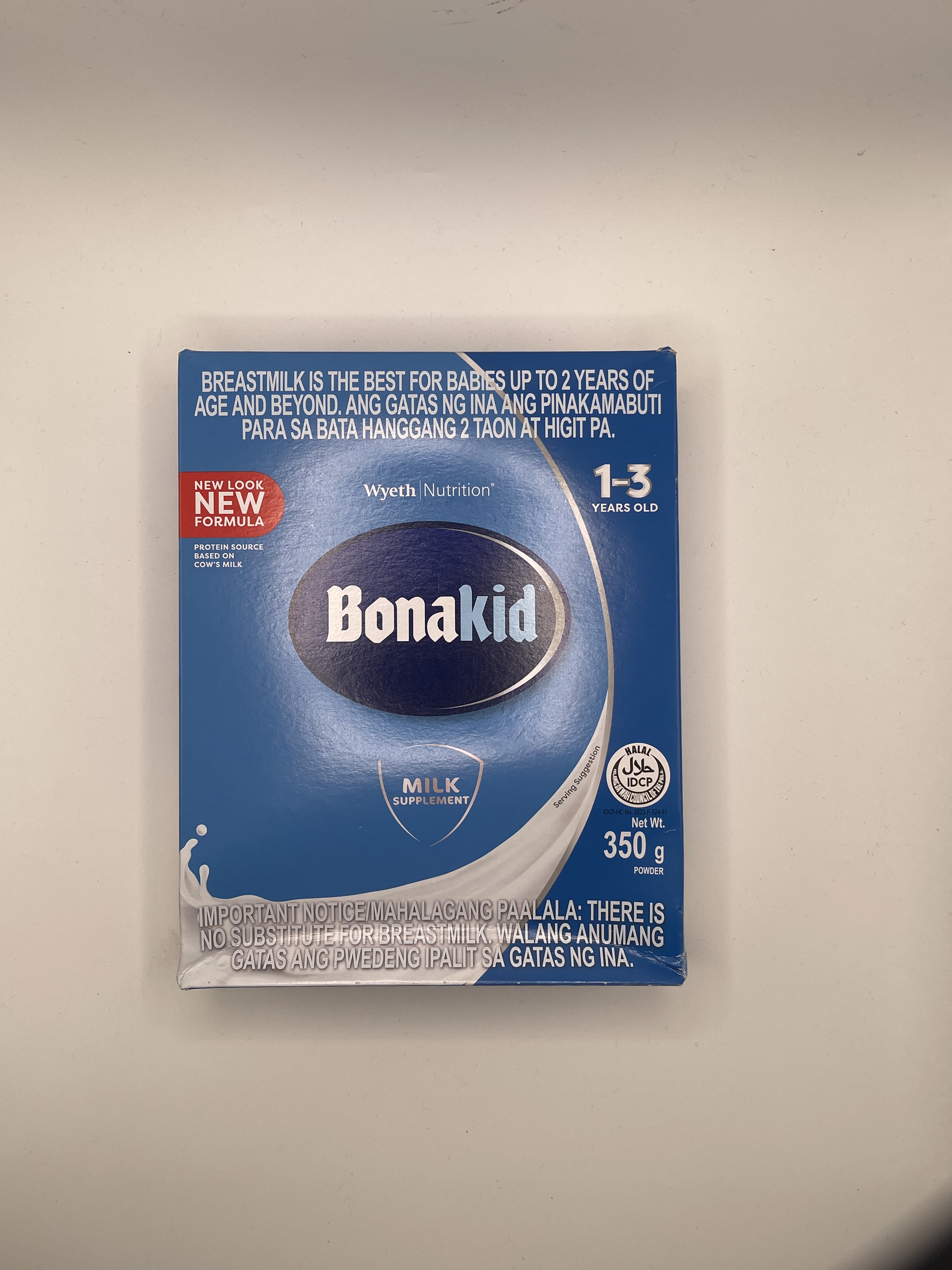 Bonakid 1-3yrs old (350g)