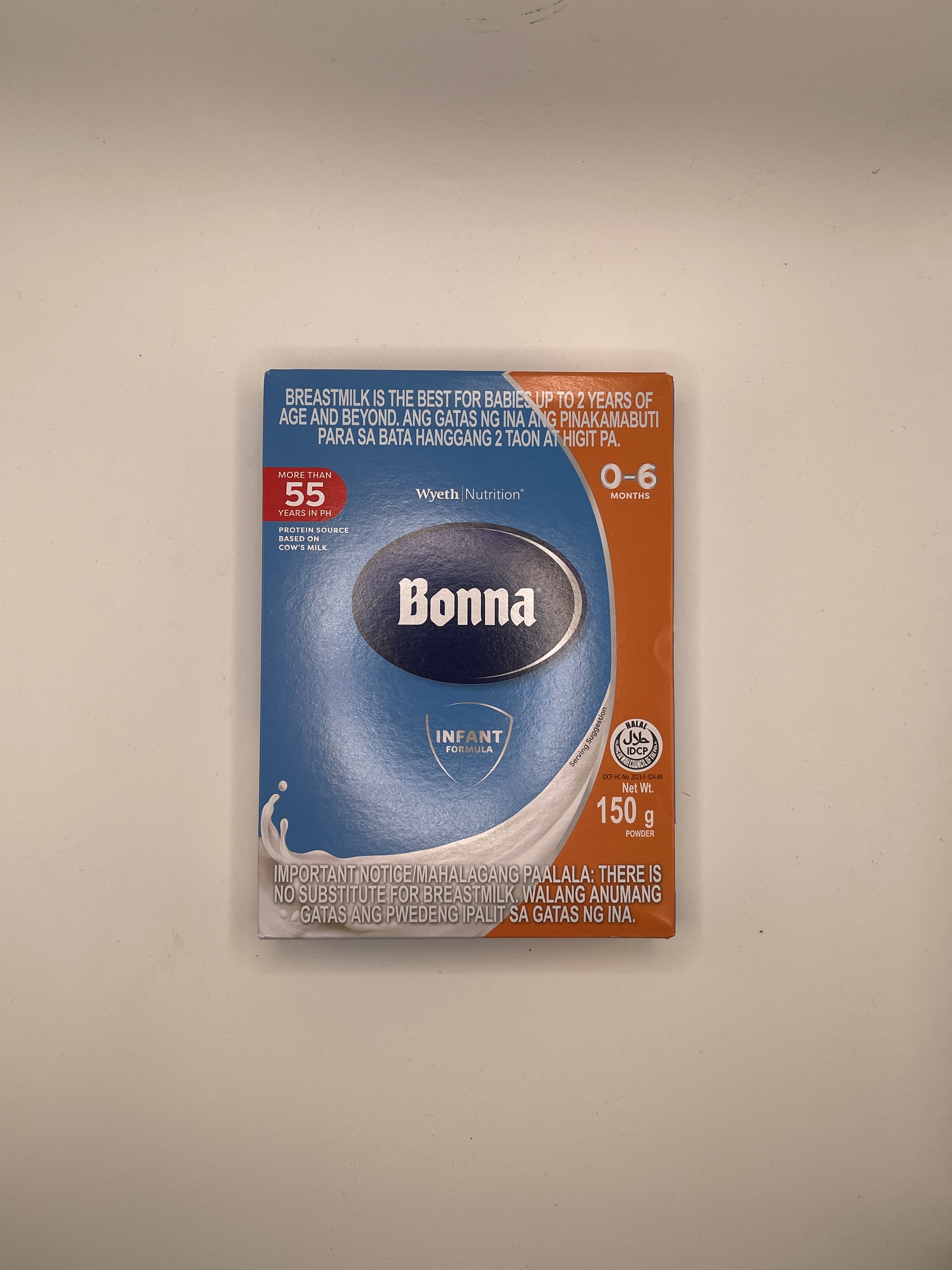 Bonna 0-6 Months (150g)